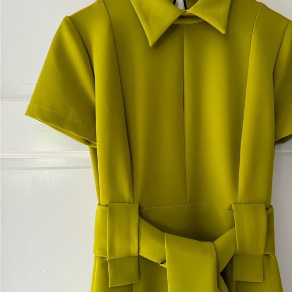 Julia Allert Funky Dress with Collar and Chest Slit - Picture 2 of 5